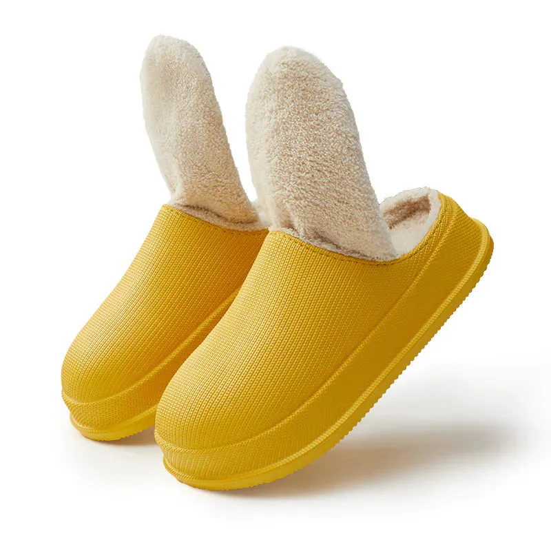 Waterproof Warm Non-Slip Cotton Slippers