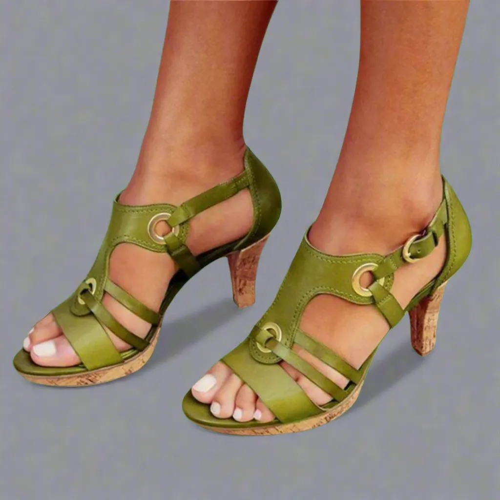 Wiebke | Romantic Sandals with Open Toes - Comfortable and Stylish