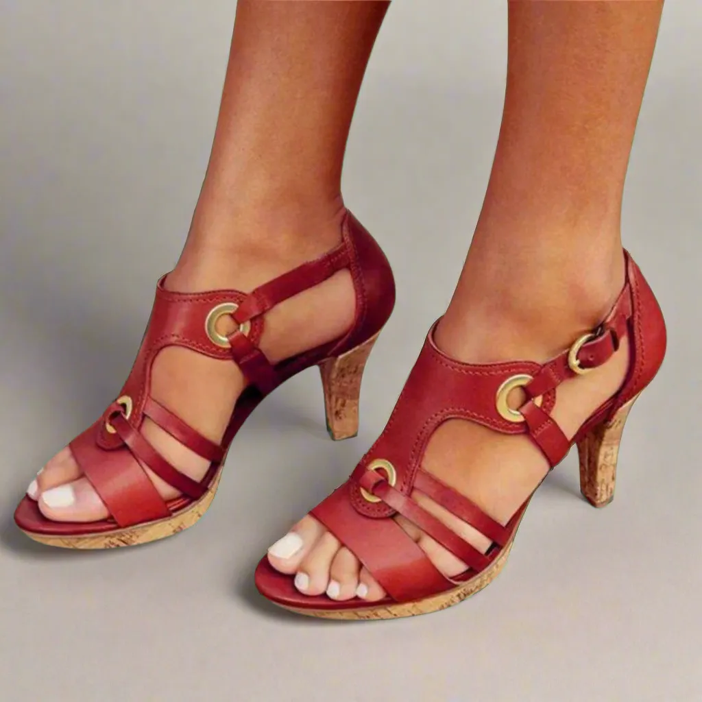 Wiebke | Romantic Sandals with Open Toes - Comfortable and Stylish
