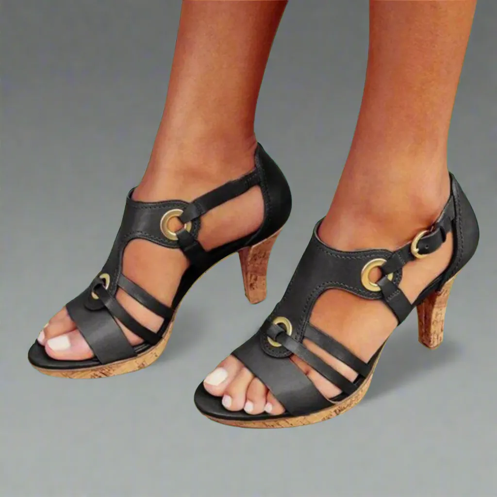 Wiebke | Romantic Sandals with Open Toes - Comfortable and Stylish