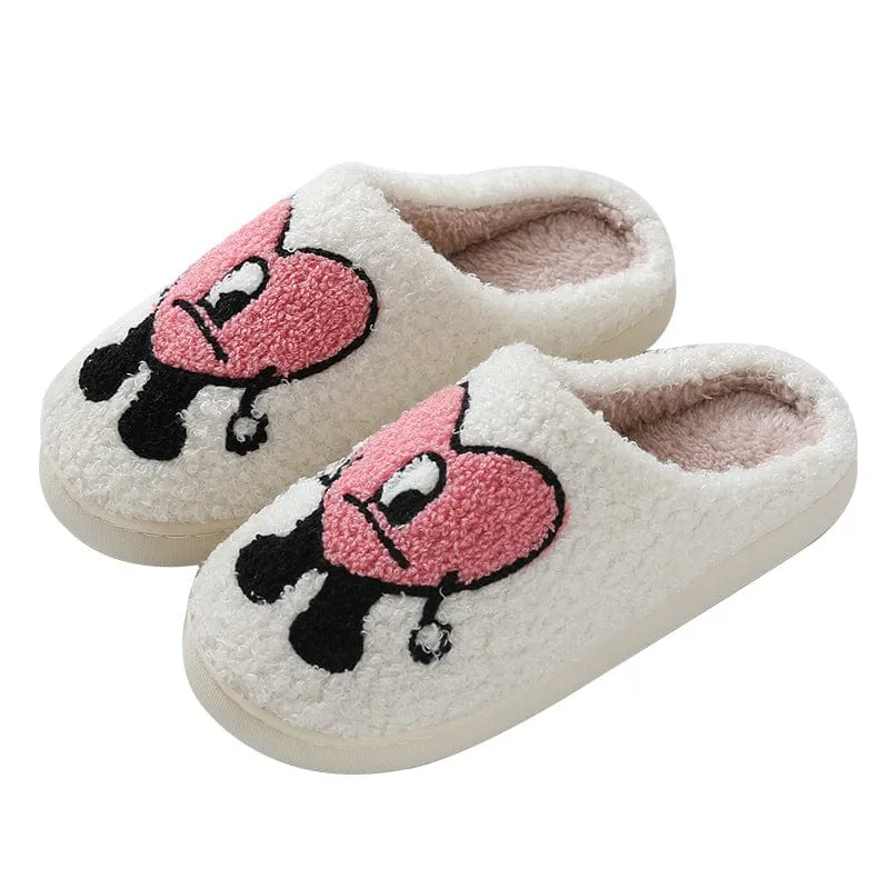 Women's Heart Pattern Slippers