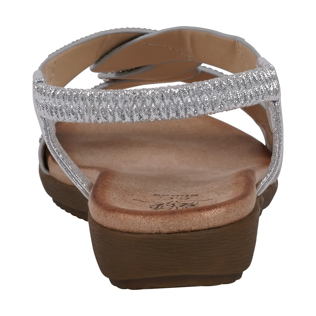 Women's Vianna Embellished Flat Sandals