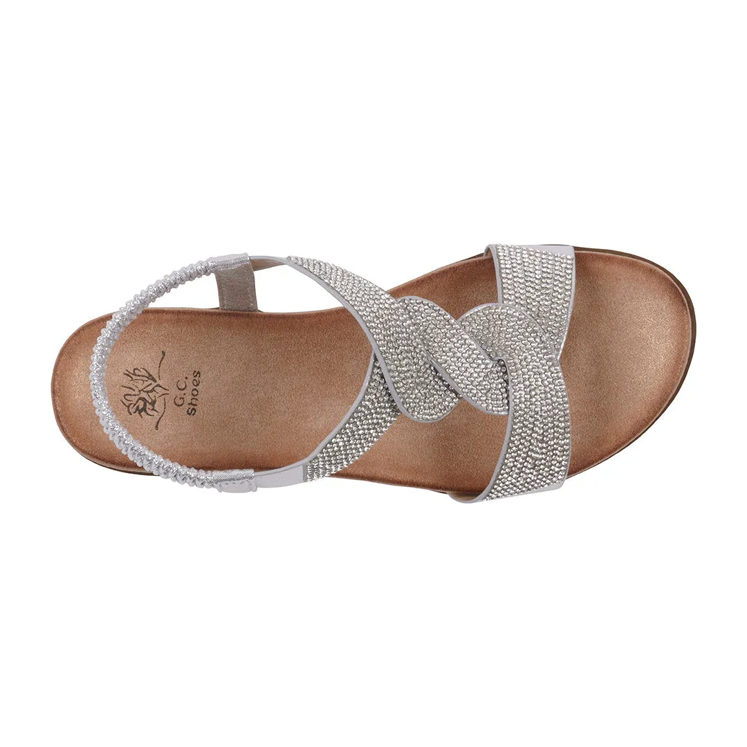 Women's Vianna Embellished Flat Sandals