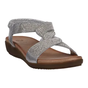 Women's Vianna Embellished Flat Sandals