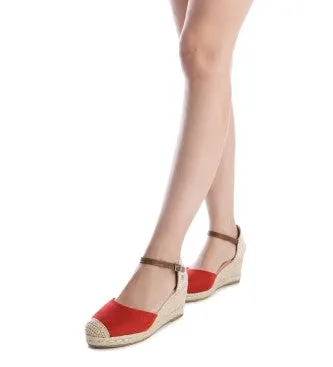 XTI -140746 Red Espadrille