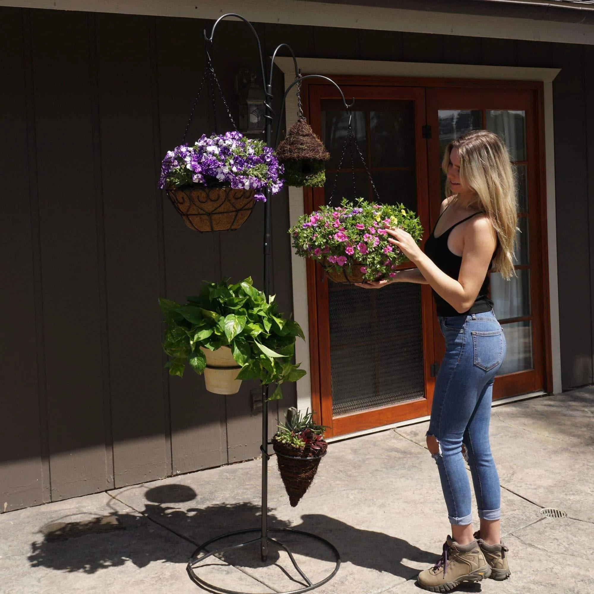 Yard Butler YT-5 Yard Tree Hanging Garden System