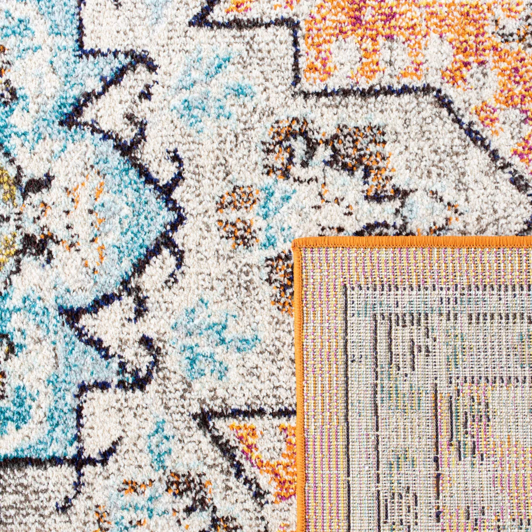 Yedidalga Performance Oriental Rug Bungalow Rose Rug Size: Round 6'7"