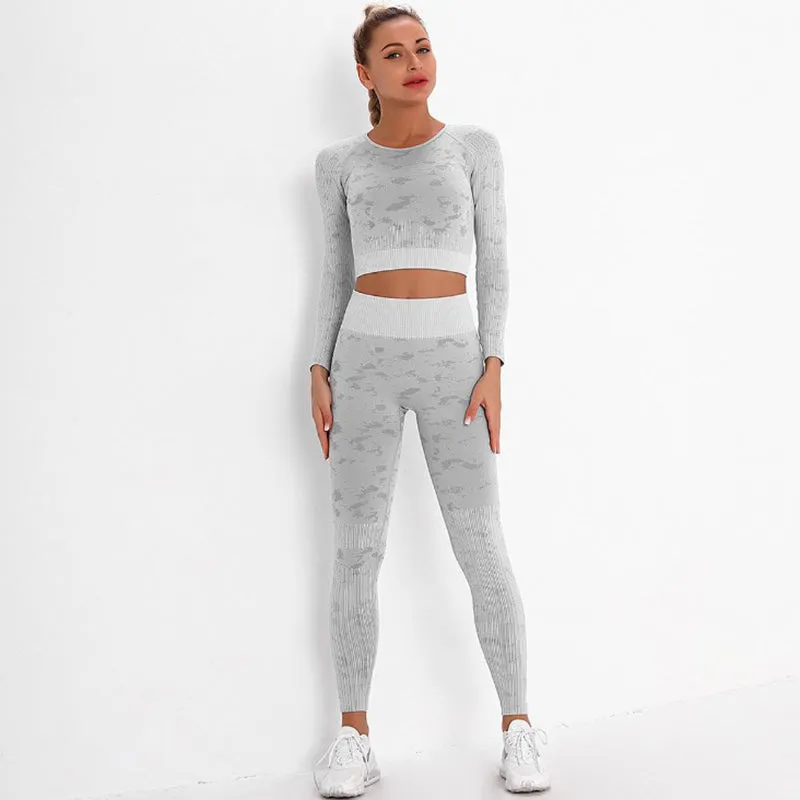 Yoga Long Shirts Suit