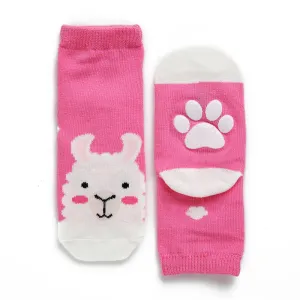 Zoo Llama Non-Slip Socks V1294